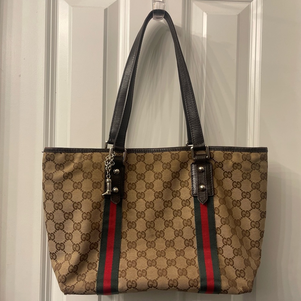 Authentic Gucci Sherry Line Tote